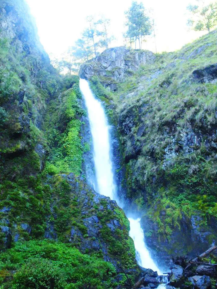 Humuyyo falls of Talubin, Bontoc.