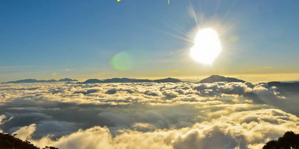 Views of Mt. Amuyao in Barlig, Mountain Province