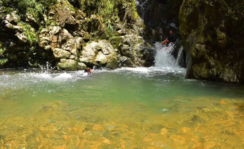 Second Shamsham falls, Baayan, Tublay.