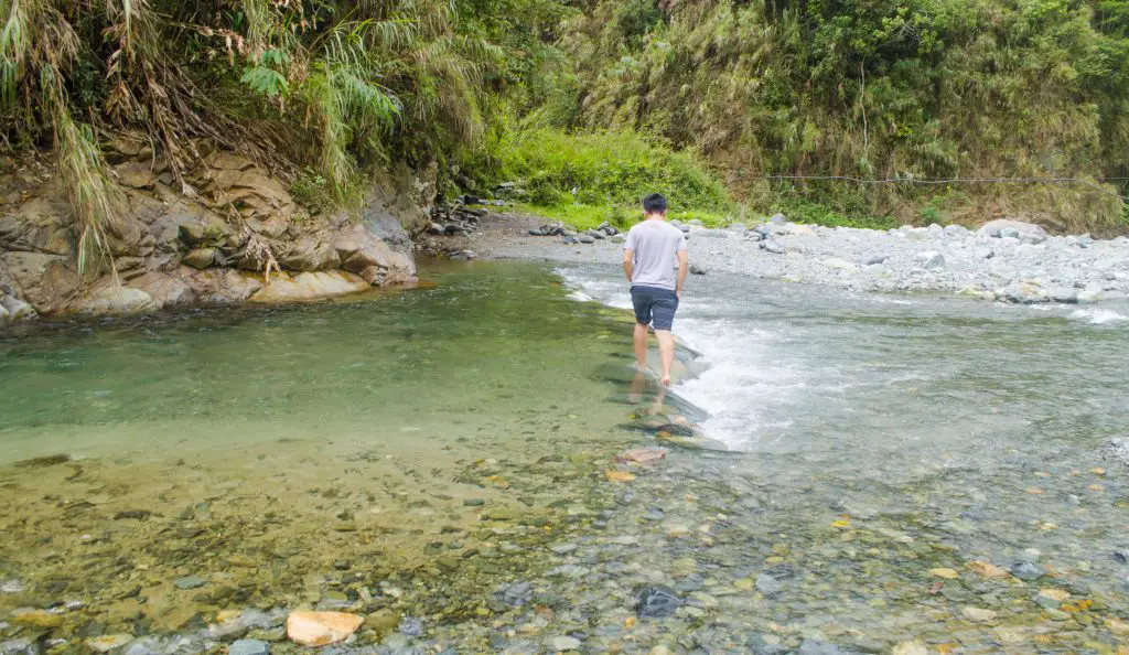 On the way to Blue Lagoon in Bontoc, Mountain Province