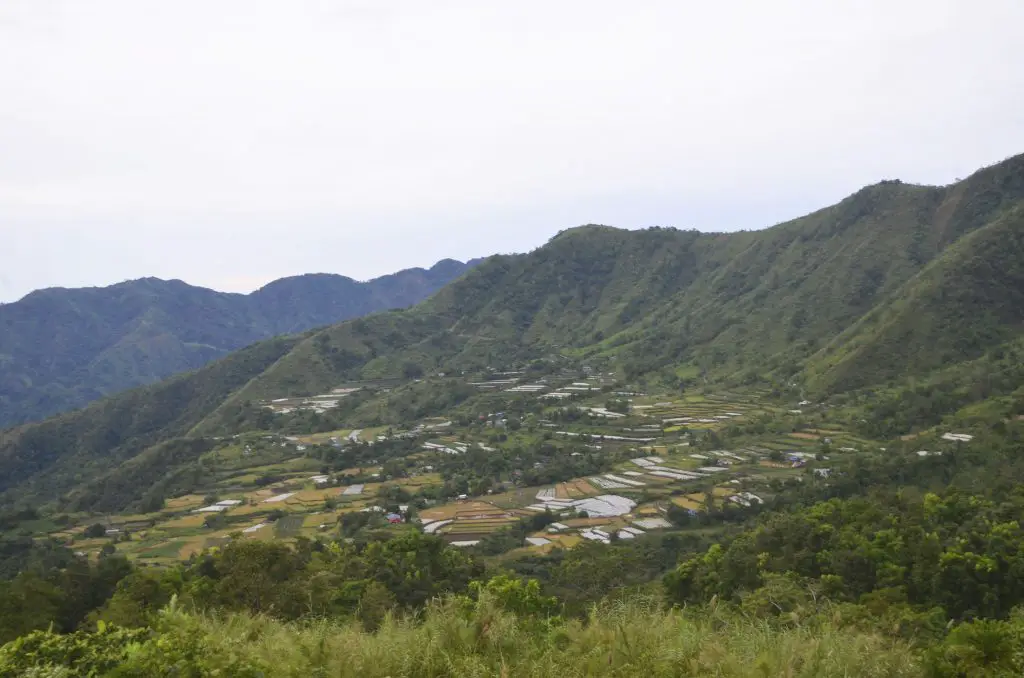 Distant view of Bagong, Sablan.