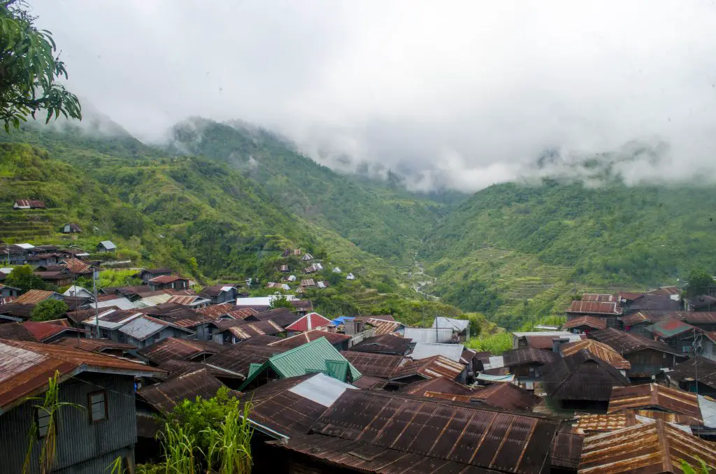 Barangay Belwang in Sadanga is the main jump-off point to Fowa-as Falls.