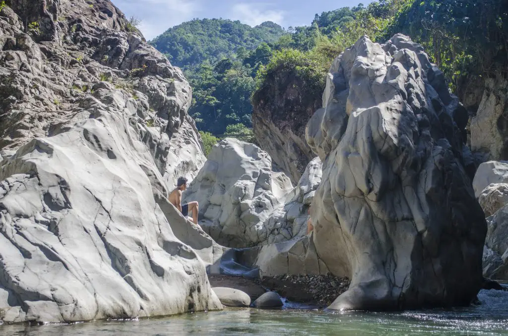 White Rocks near Asin Hot Spring