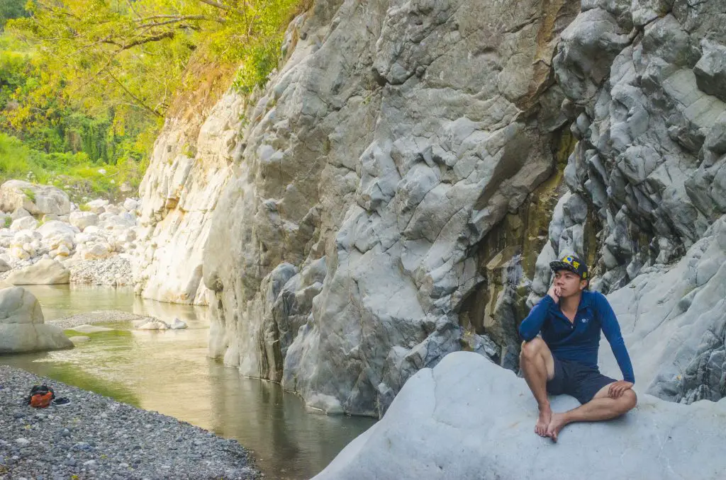 White Rocks near Asin Hot Spring of Tuel, Tublay.