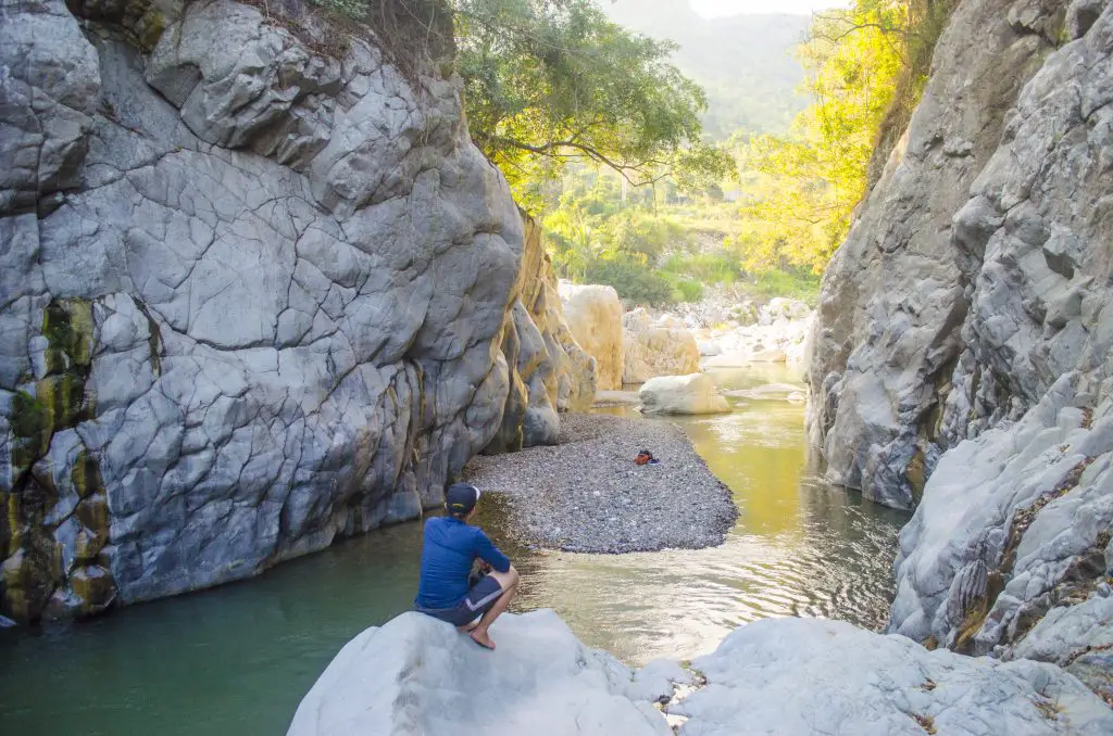 White Rocks near Asin Hot Spring of Tuel, Tublay.