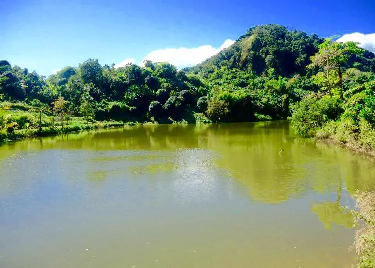 Kimkimay lake. One of the tourist spots of Abra.