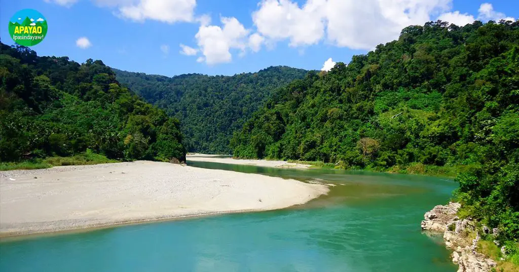 Apayao River. One of the tourist spots of Apayao.