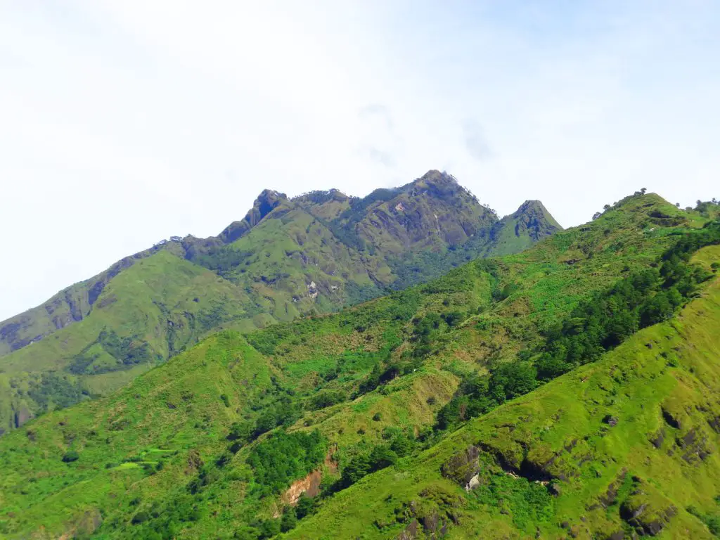 Mt. Tenglawan of Bakun. One of the tourist spots of Benguet.
