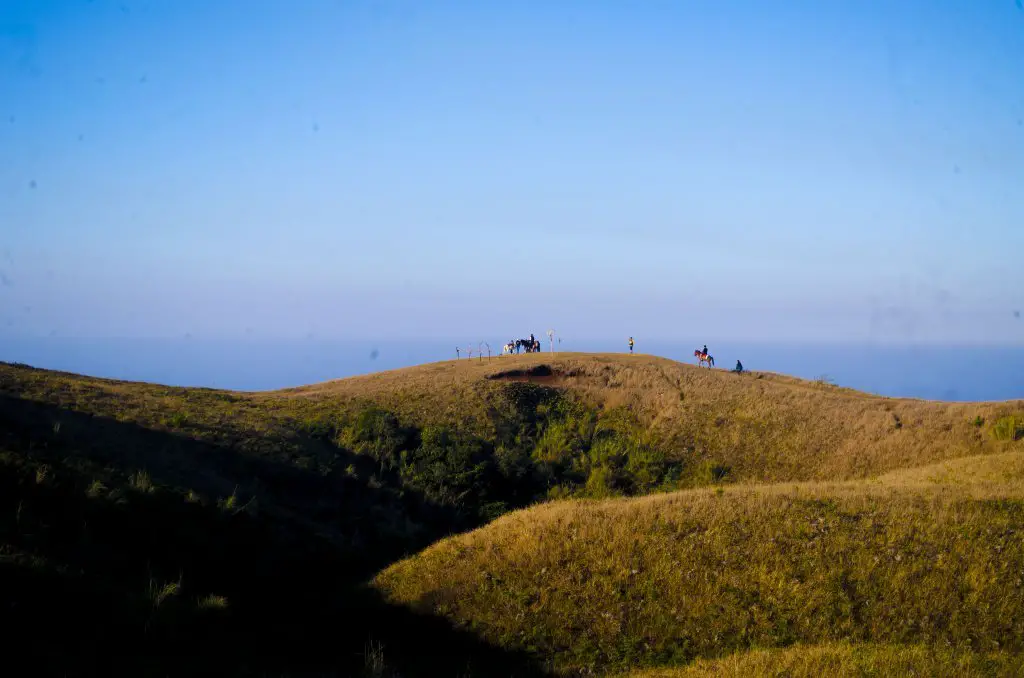 The summit of Mt Yangbew, La Trinidad, Benguet