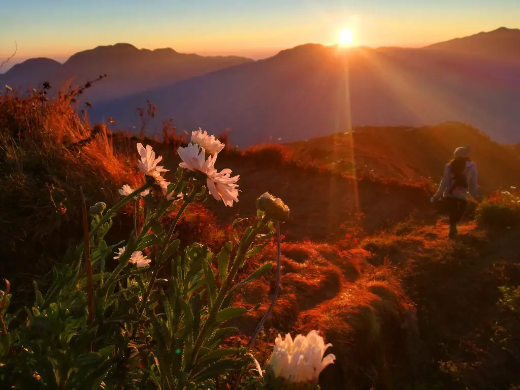 Stunning sunrise view from Mt Timbak, Atok, Benguet.