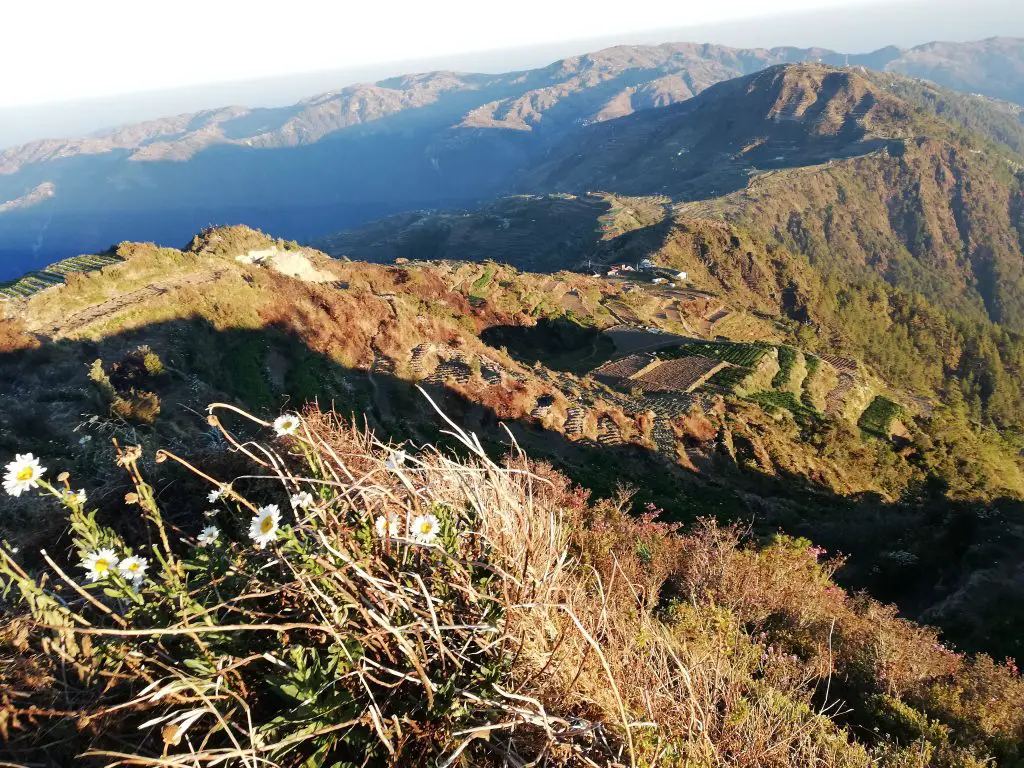 Breathtaking mountain views at Mt Timbak, Atok, Benguet.