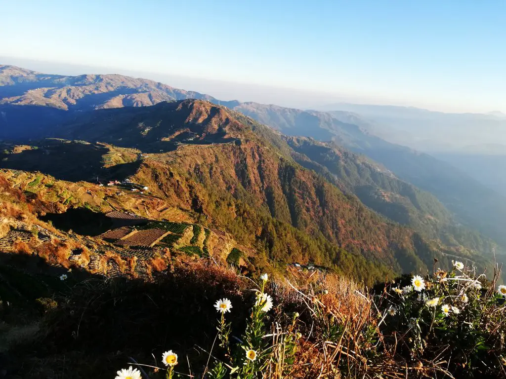 Breathtaking mountain views at Mt Timbak, Atok, Benguet.