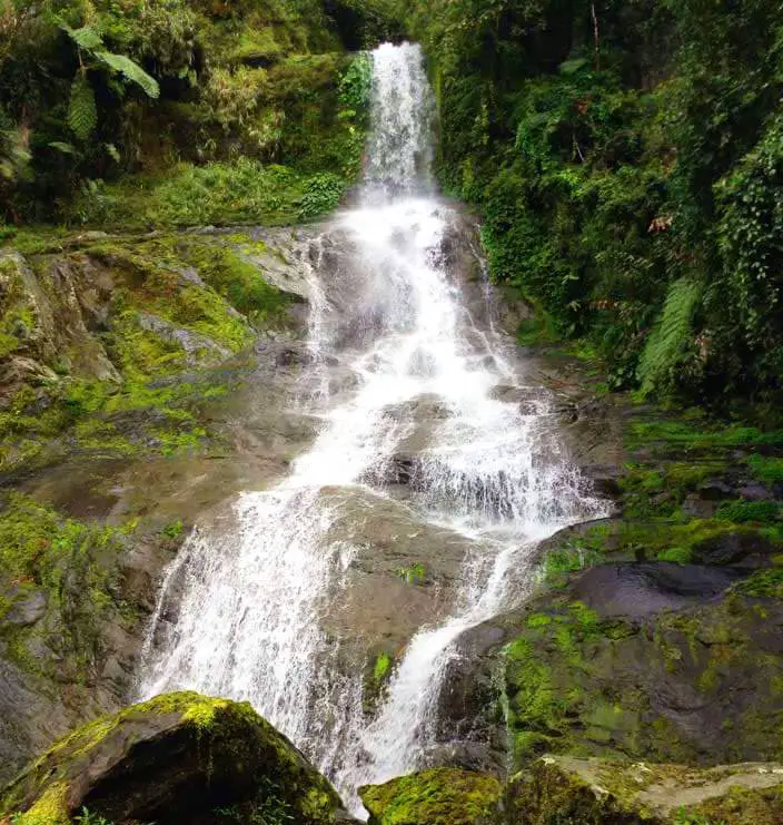 Pikhu falls of Mayoyao. One of the tourist spots of Ifugao.