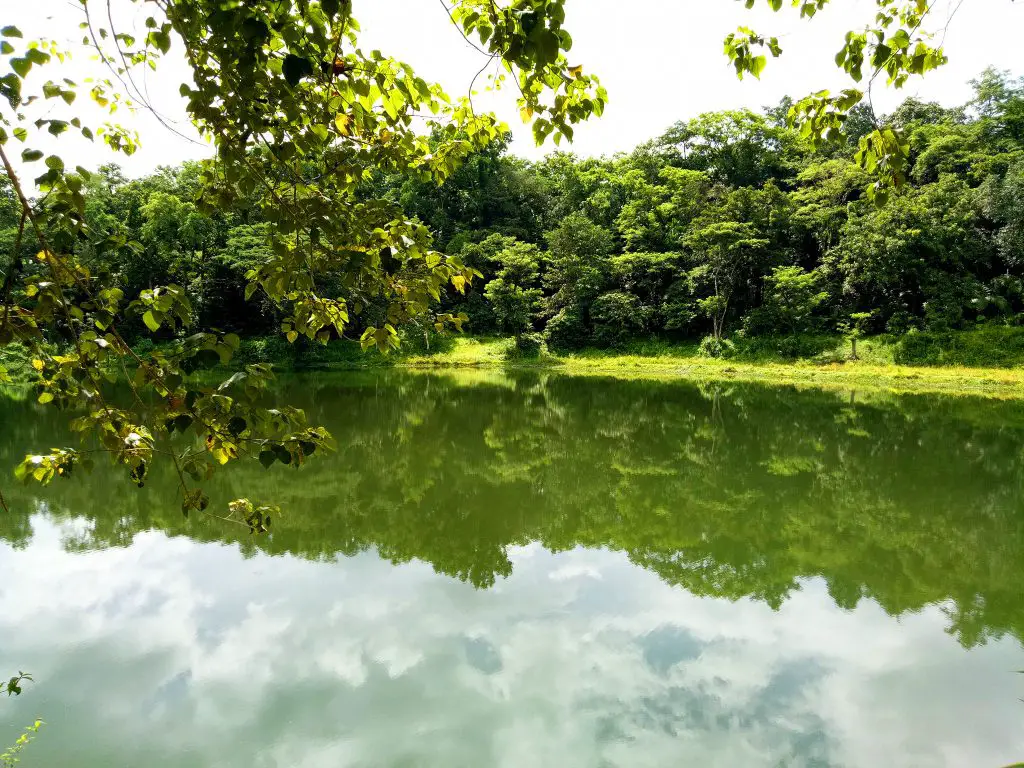 Ambuwaya lake of Kiangan. One of the tourist spots of Ifugao.