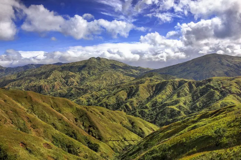 Apao Rolling Hills. One of the tourist spots of Abra.