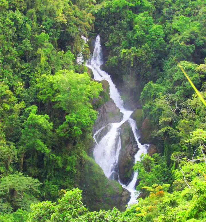 Bagnit Falls, Kiangan. One of the tourist spots of Ifugao.