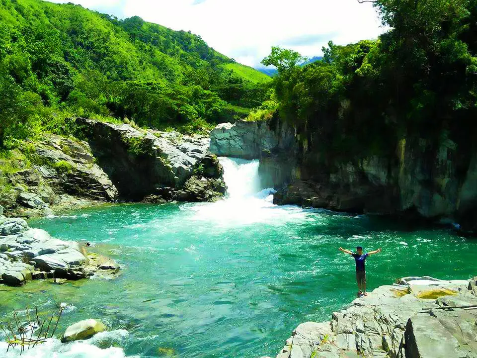 Kili falls in Tubo. One of the tourist spots of Abra.