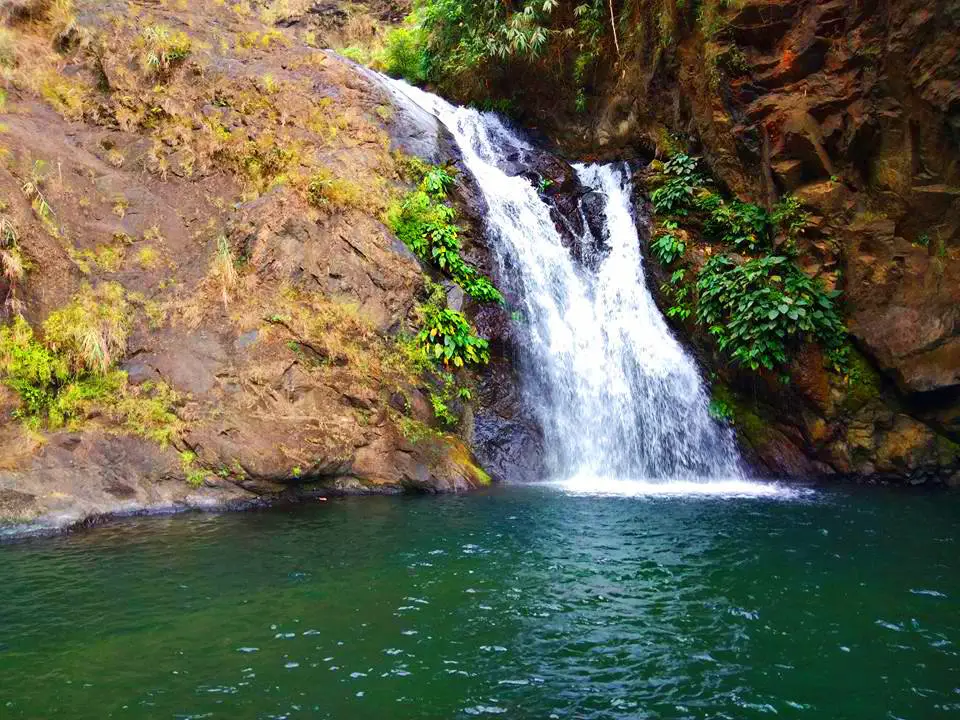 The first fall before the main Badi falls in Kapangan, Benguet.