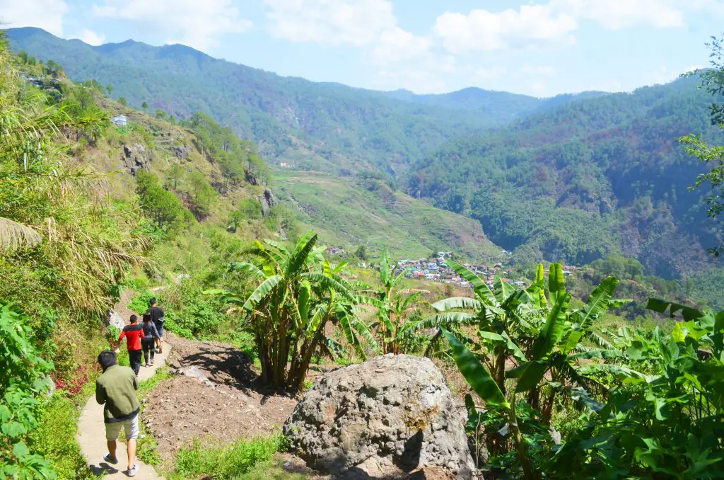 On our way to Bomod-ok Falls in Fidelisan, Sagada, Mountain Province.