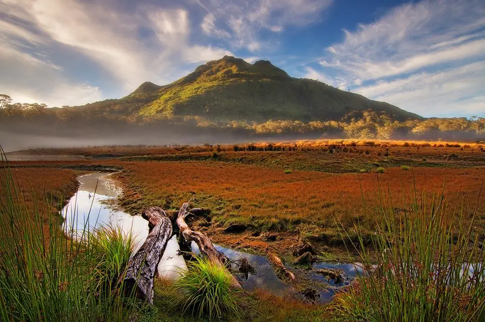 Mt Apo is one of the tourist spots in Davao City.