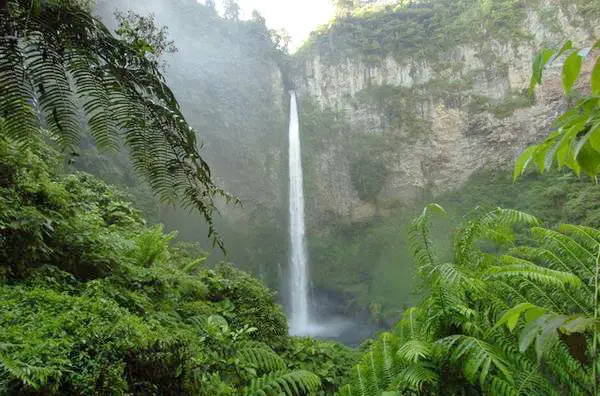 Tudaya falls is one of the tourist spots in Davao City.