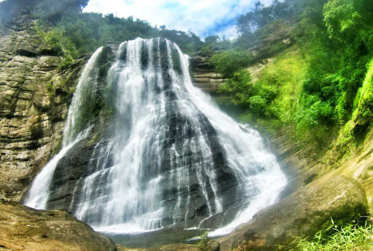 Sangbay ni Ragsak Falls is one of the tourist spots in Ilocos Sur.