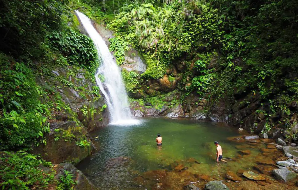 Imugan falls is one of the tourist spots in Nueva Vizcaya,