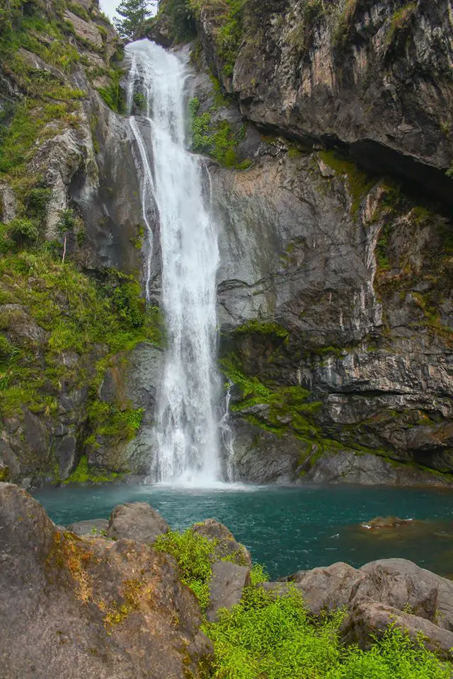 Fowa-as is one of the largest falls in the Philippines