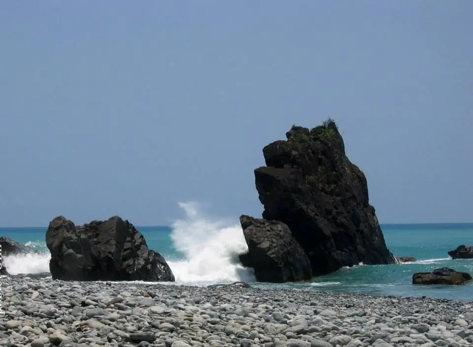 Ampere Beach is one of the tourist spots in Aurora province.