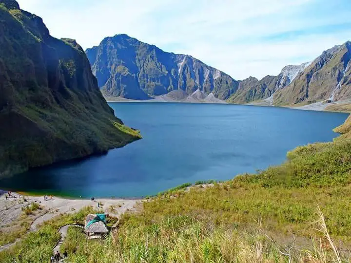 Mt Pinatubo is one of Tarlac tourist spots.