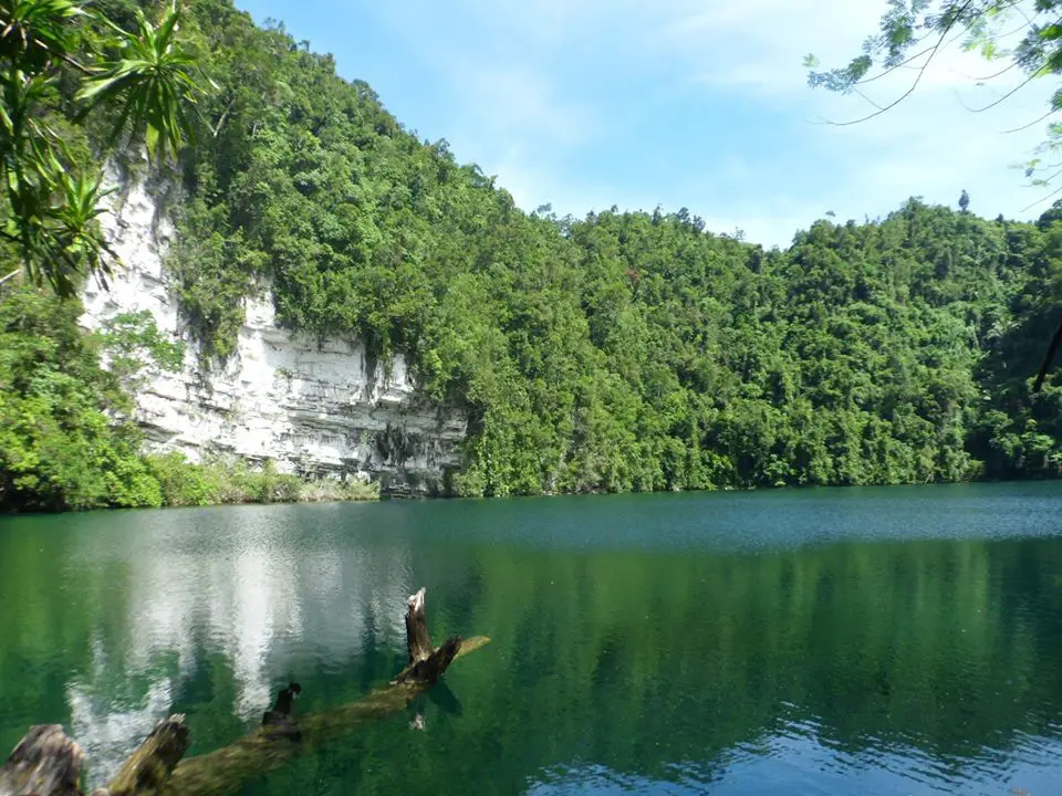 Lake Bababu is one of the ecological Dinagat Island tourist spots.