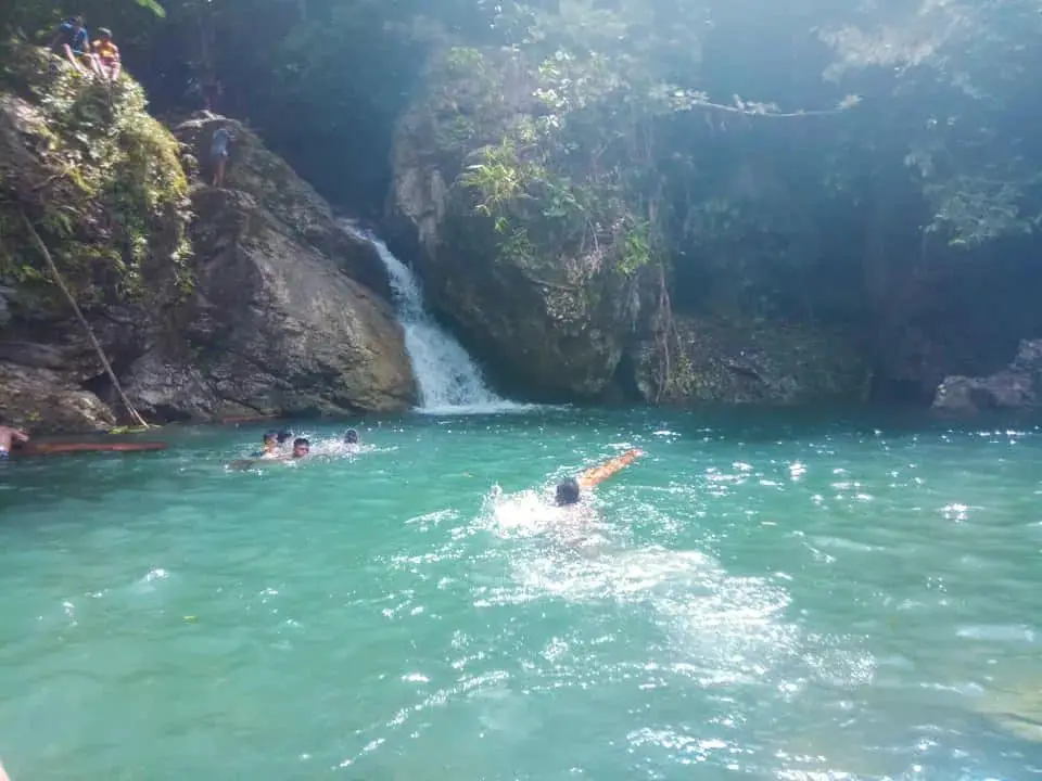 Puyawon Falls is one of the tourist spots in Surigao Del Norte
