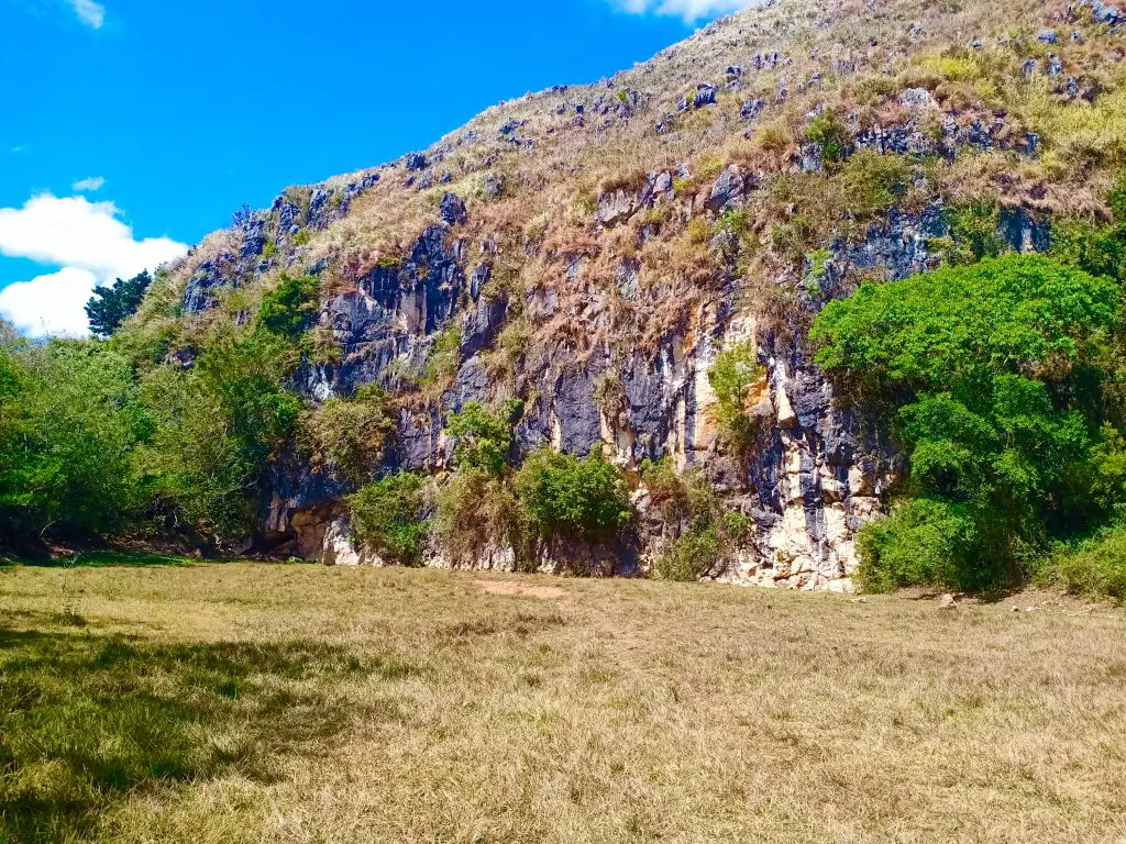 A scenic cliff on the way to Blue Soil Sagada