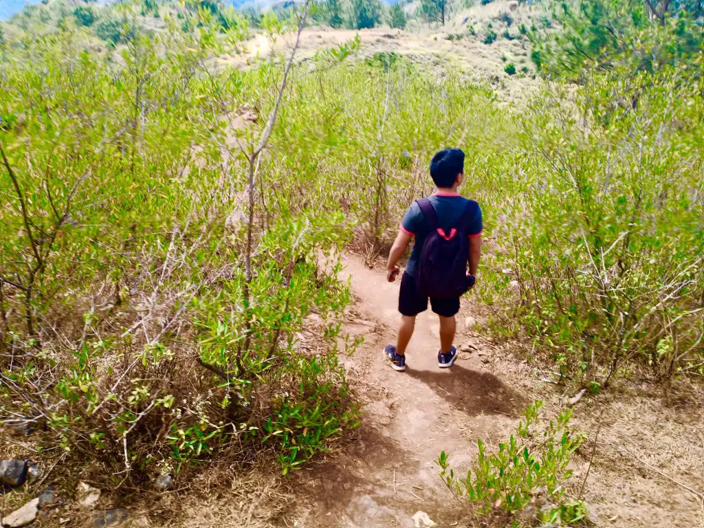 Hardcore trail to Blue Soil Sagada