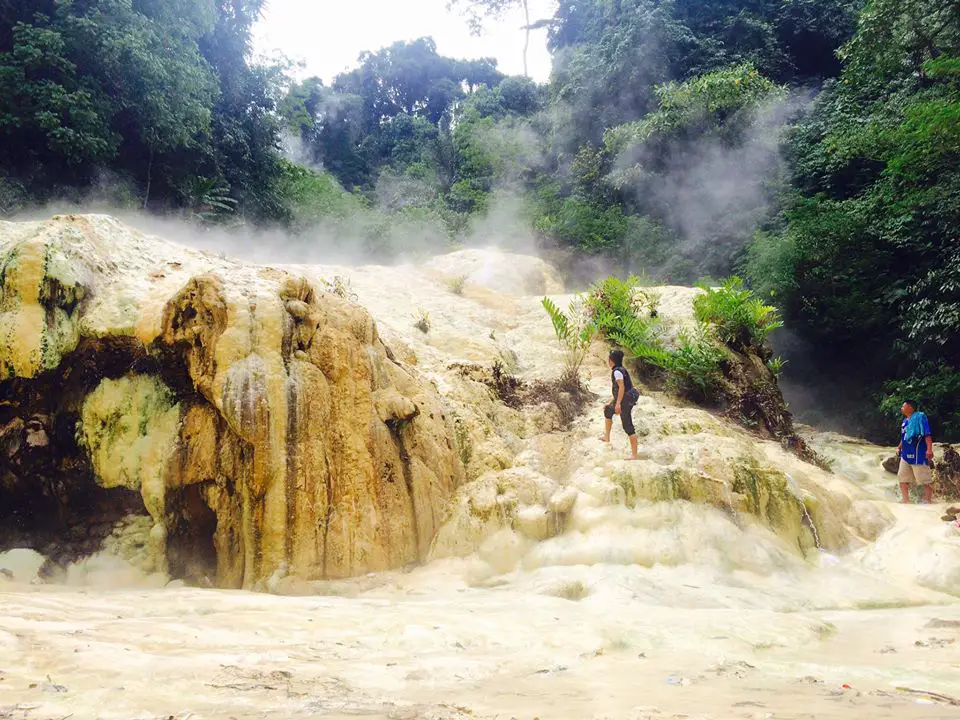 Mainit Sulfuric Hot Spring is one of Davao De Oro tourist spots