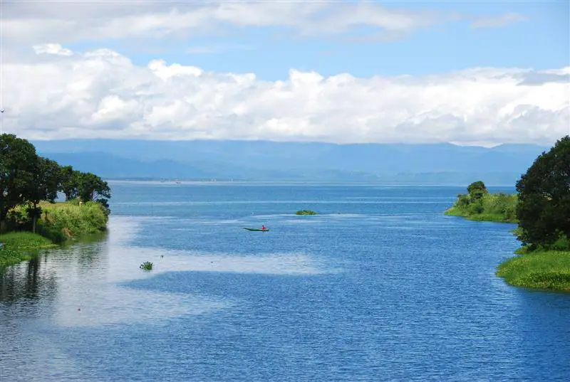 Lake Lanao is one of the largest lakes in the Philippines