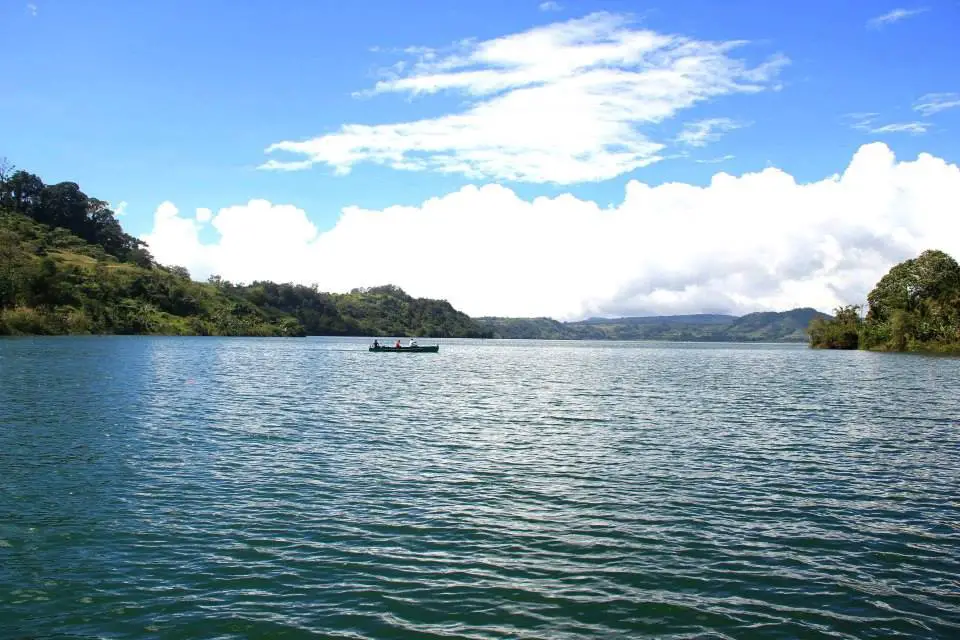 Lake Dapao Natural Park is one of the biggest lakes in the Philippines