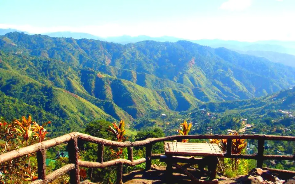 Mountain scenes from Mines View Park Baguio City