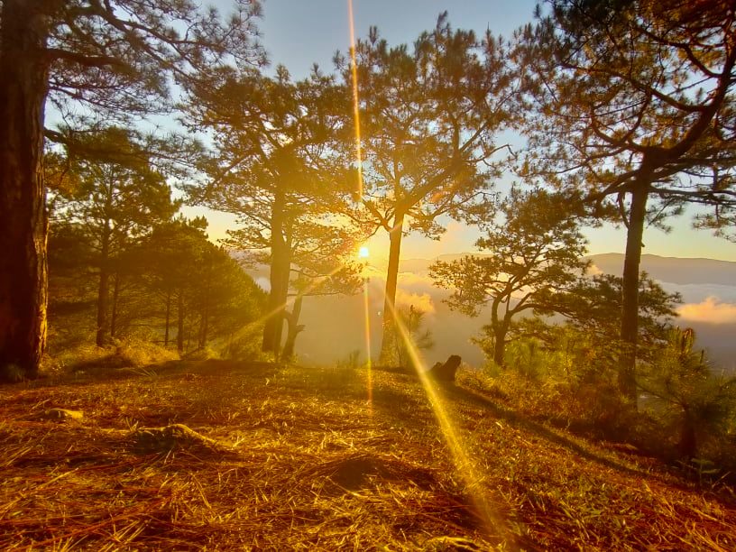 Sunrise view from Mt Kupapey