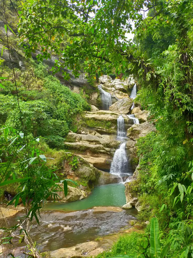 Ongong Falls or Ongog Falls in Kapangan, Benguet