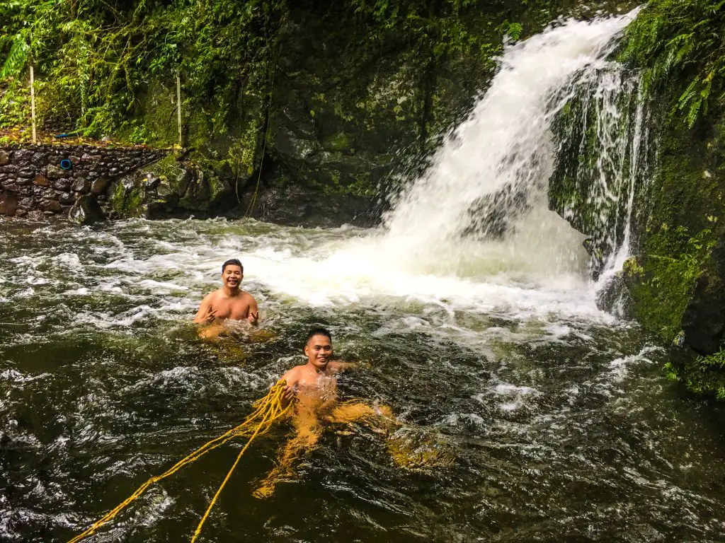 One of the mini-waterfalls near Kilangin Falls