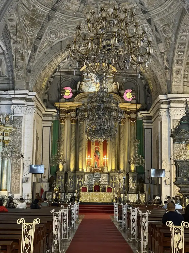 San Agustin Church is a historic tourist spot in Manila