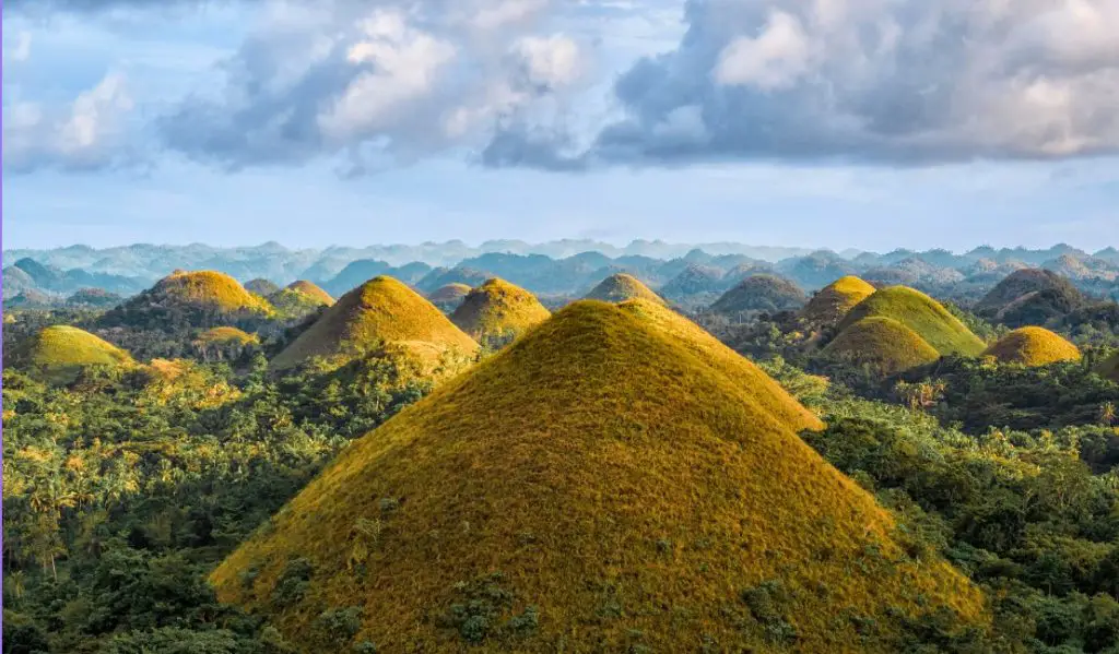 Chocolate Hills are a top Bohol tourist spot