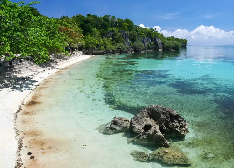 Salagdoong Beach is one of the best Siquijor tourist spots